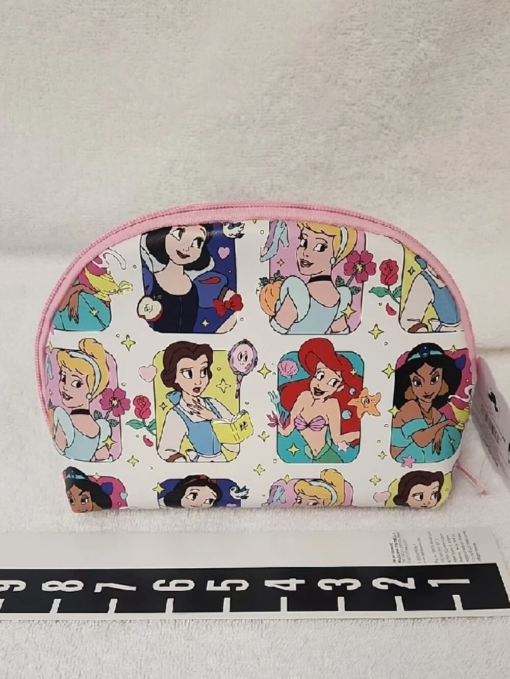 Disney Pink Multicolor Princess Cosmetic Bag - Picture 2 of 5